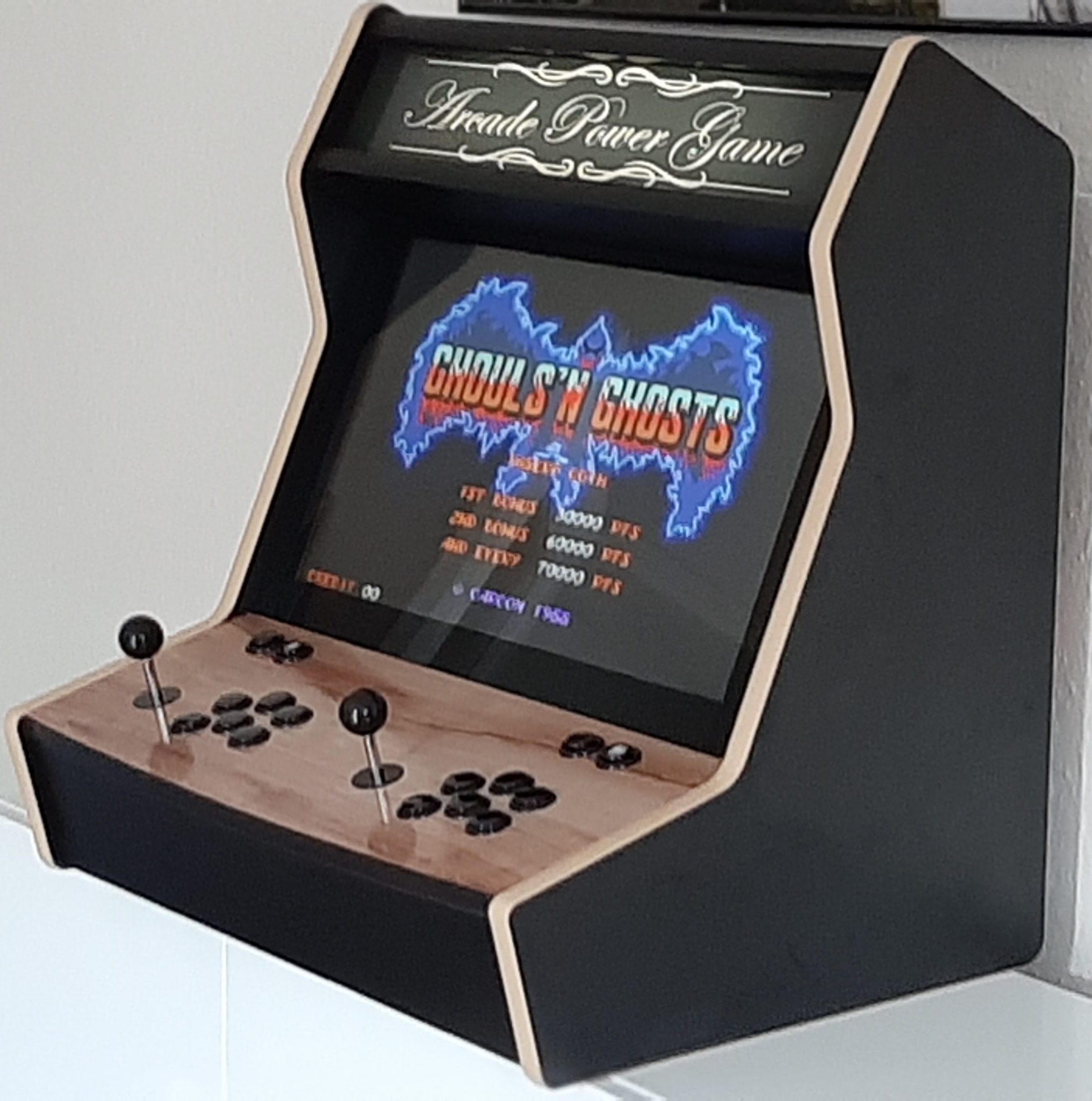 Bartop Xxl Raspberry Pi 4 Haut De Gamme Sur Mesure | Arcade Power Game