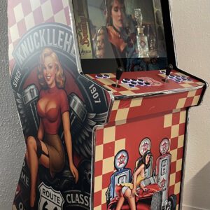 Borne arcade Pin-Up vintage