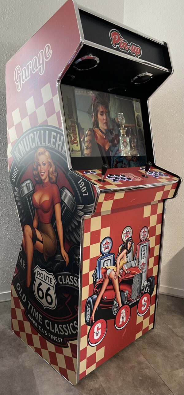 Borne arcade Pin-Up vintage