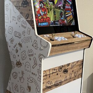 Borne arcade classics white & brown